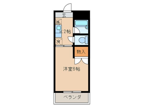 ドヌール向陽の物件間取画像